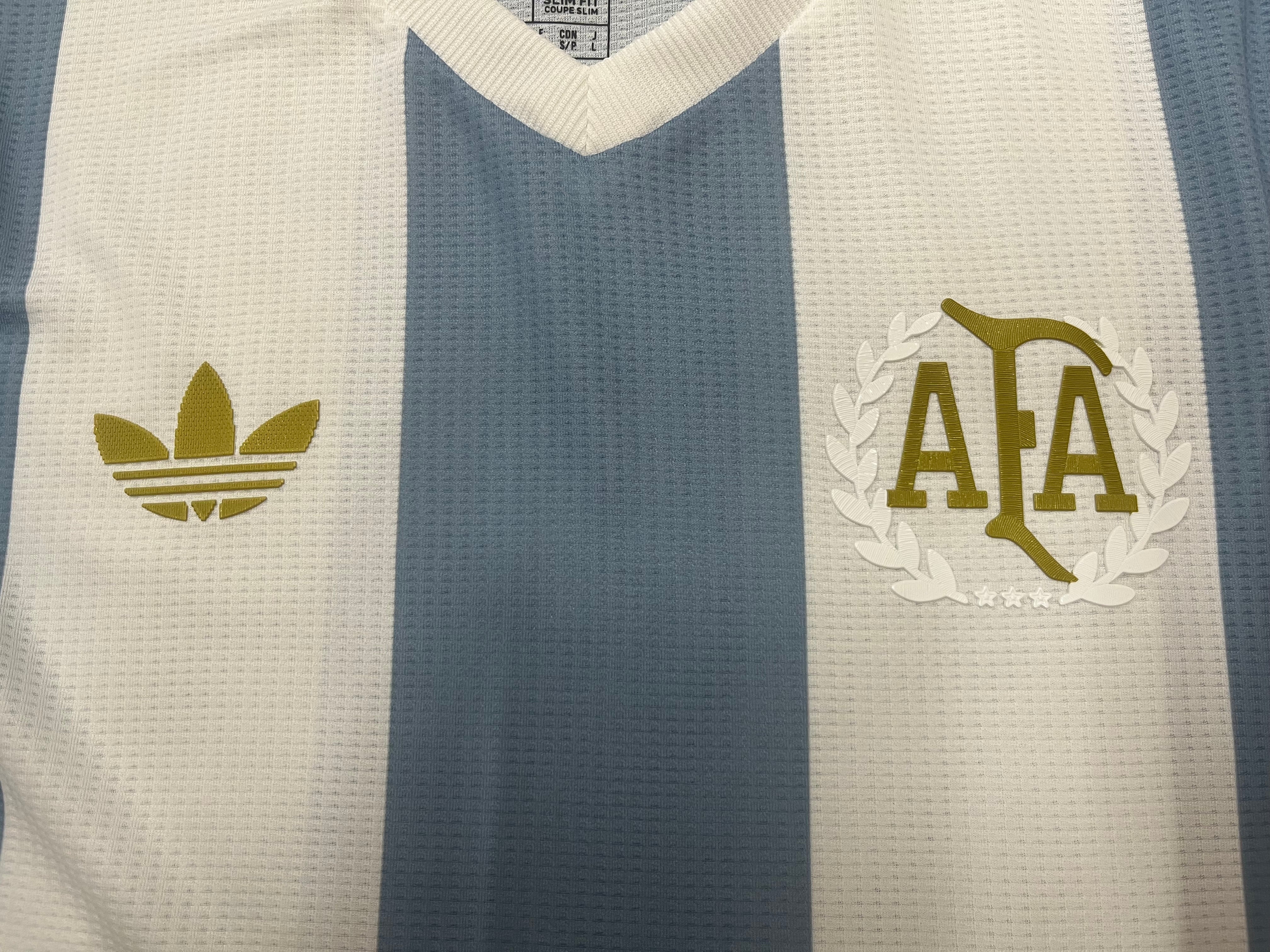 Camiseta selección Argentina remasterización