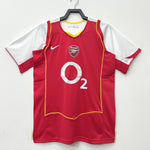 Camiseta retro Arsenal temporada 2004/2005