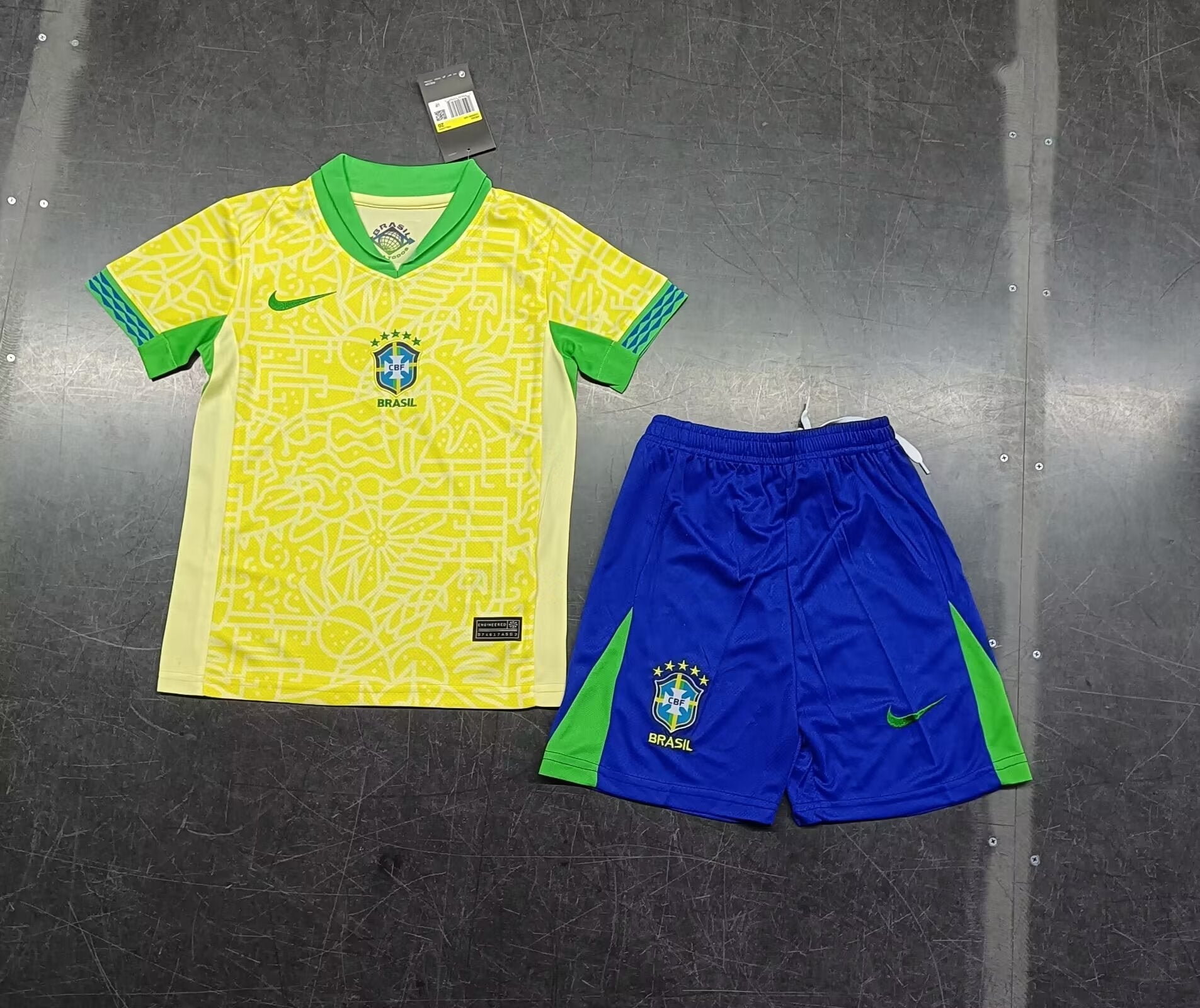 Conjunto de la seleccion Brasilera