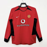 Camiseta retro Manchester united temporada 2002