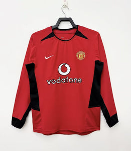 Camiseta retro Manchester united temporada 2002