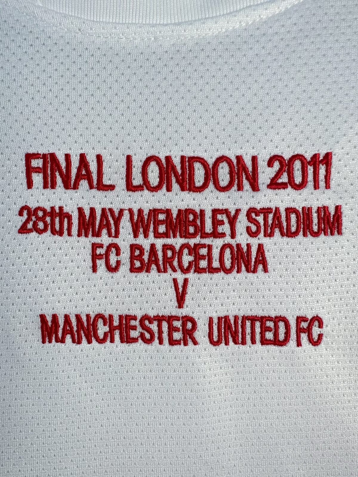 Camiseta Manchester united final de champions año 2011