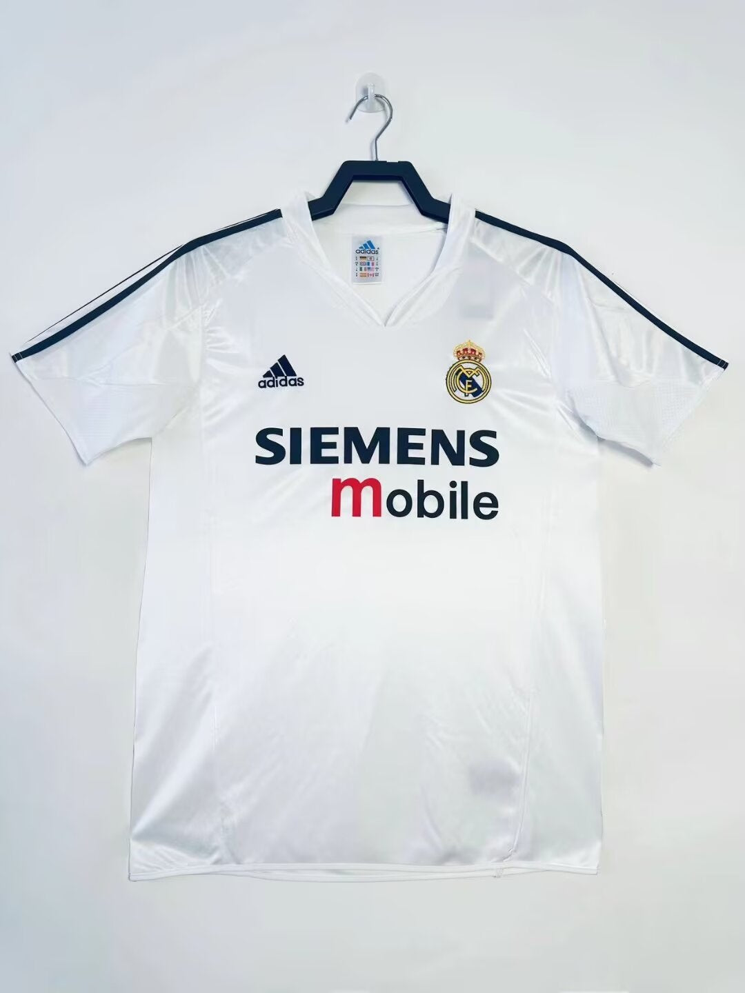 Camiseta retro real Madrid temporada 2004/2005