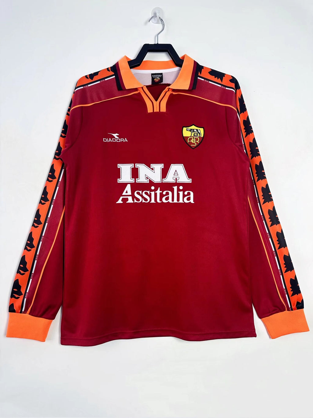 Camiseta retro de la roma temporada 98/99