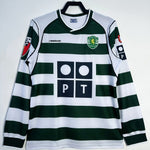 Camiseta retro del Sporting de Lisboa temporada 2001